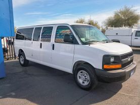 2016 CHEVROLET EXPRESS 3500 PASSENGER PASSENGER V8, 4.8 LITER LS EXTENDED VAN 3D
