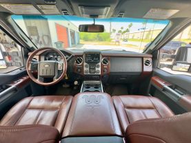 2014 FORD F250 SUPER DUTY CREW CAB PICKUP V8, TURBO DIESEL, 6.7L KING RANCH PICKUP 4D 6 3/4 FT