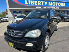 2002 MERCEDES-BENZ M-CLASS SUV V6, 3.2 LITER ML 320 SPORT UTILITY 4D