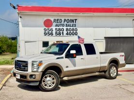 2014 FORD F250 SUPER DUTY CREW CAB PICKUP V8, TURBO DIESEL, 6.7L KING RANCH PICKUP 4D 6 3/4 FT