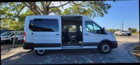 2023 FORD TRANSIT 350 PASSENGER VAN PASSENGER V6, FLEX FUEL, 3.5 LITER XL W/MEDIUM ROOF VAN 3D