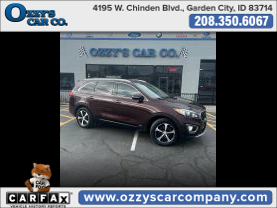 2016 KIA SORENTO SUV 4-CYL, TURBO, GDI, 2.0 LITER EX SPORT UTILITY 4D