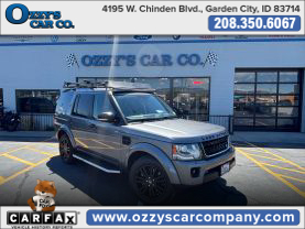 2016 LAND ROVER LR4 SUV V6, SUPERCHARGED, 3.0 LITER HSE SILVER EDITION SPORT UTILITY 4D