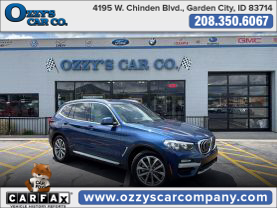 2019 BMW X3 SUV 4-CYL, TURBO, 2.0 LITER XDRIVE30I SPORT UTILITY 4D