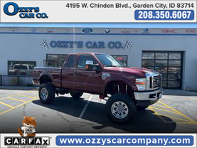 2009 FORD F250 SUPER DUTY SUPER CAB PICKUP V8, TURBO DSL 6.4L LARIAT PICKUP 4D 6 3/4 FT