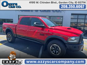 2016 RAM 1500 CREW CAB PICKUP V8, HEMI, 5.7 LITER REBEL PICKUP 4D 5 1/2 FT