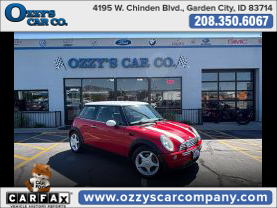 2003 MINI COOPER HATCHBACK 4-CYL, 1.6 LITER HATCHBACK 2D