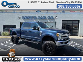 2019 FORD F250 SUPER DUTY CREW CAB PICKUP V8, TURBO DIESEL, 6.7 LITER LARIAT PICKUP 4D 6 3/4 FT