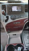2014 TOYOTA SIENNA VAN V6, 3.5 LITER XLE MINIVAN 4D