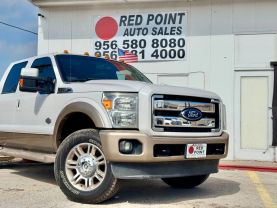 2014 FORD F250 SUPER DUTY CREW CAB PICKUP V8, TURBO DIESEL, 6.7L KING RANCH PICKUP 4D 6 3/4 FT