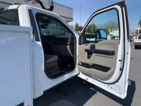 2020 FORD F550 SD 43FT CABLE PLACER BUCKET TRUCK ALTEC AT238P BUCKET TRUCKS V8, TURBO DIESEL, 6.7 LITER XL REG CAB 2D - Eddies Auto Sales