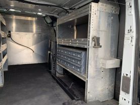 2020 FORD TRANSIT 150 UPFITTED CARGO VAN LOW ROOF 130" WB CARGO VANS V6, PFDI, 3.5 LITER LOW ROOF W/RWB VAN 3D - Eddies Auto Sales