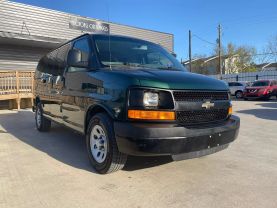 2014 CHEVROLET EXPRESS 1500 PASSENGER PASSENGER V8, FLEX FUEL, 5.3 LITER LS VAN 3D at Motors On Wheels - used car dealership in Houston, Texas.