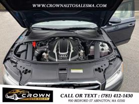 2016 AUDI A8 SEDAN V8, TURBO, 4.0 LITER L 4.0T SPORT SEDAN 4D