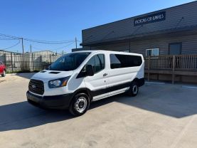 2019 FORD TRANSIT 150 WAGON PASSENGER V6, 3.7 LITER XLT W/LOW ROOF W/60/40 SIDE DOOR VAN 3D at Motors On Wheels - used car dealership in Houston, Texas.