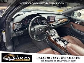 2016 AUDI A8 SEDAN V8, TURBO, 4.0 LITER L 4.0T SPORT SEDAN 4D