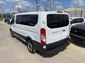 2019 FORD TRANSIT 150 WAGON PASSENGER V6, 3.7 LITER XLT W/LOW ROOF W/60/40 SIDE DOOR VAN 3D at Motors On Wheels - used car dealership in Houston, Texas.
