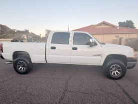 2005 CHEVROLET SILVERADO 2500 HD CREW CAB PICKUP V8, 6.6L TURBO DSL LS PICKUP 4D 8 FT at The One Autosales Inc in Phoenix , AZ 85022  33.60461470880989, -112.03641575767358