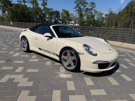 2013 PORSCHE 911 CONVERTIBLE 6-CYL, 3.8 LITER CARRERA S CABRIOLET 2D
