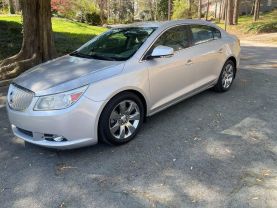 2012 BUICK LACROSSE SEDAN V6, 3.6 LITER PREMIUM III SEDAN 4D