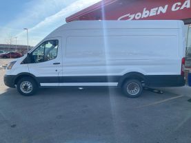 2020 FORD TRANSIT 350 HD CARGO VAN CARGO V6, ECOBOOST, TWIN TURBO, 3.5 LITER EXTENDED LENGTH HIGH ROOF W/9950-LB GVWR VAN 3D