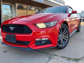 2017 FORD MUSTANG CONVERTIBLE 4-CYL, ECOBOOST, 2.3T ECOBOOST PREMIUM CONVERTIBLE 2D