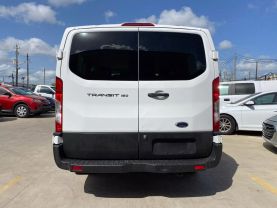 2019 FORD TRANSIT 150 WAGON PASSENGER V6, 3.7 LITER XLT W/LOW ROOF W/60/40 SIDE DOOR VAN 3D at Motors On Wheels - used car dealership in Houston, Texas.