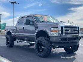2009 FORD F250 SUPER DUTY CREW CAB PICKUP V8, TURBO DSL 6.4L LARIAT PICKUP 4D 6 3/4 FT - The Auto Lot