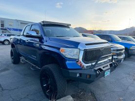 2014 TOYOTA TUNDRA DOUBLE CAB PICKUP V8, 5.7 LITER LIMITED PICKUP 4D 6 1/2 FT