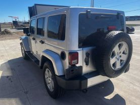 2011 JEEP WRANGLER SUV V6, 3.8 LITER UNLIMITED SAHARA SPORT UTILITY 4D
