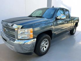 2013 CHEVROLET SILVERADO 1500 EXTENDED CAB PICKUP V8, FLEX FUEL, 4.8 LITER LT PICKUP 4D 6 1/2 FT