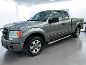 2013 FORD F150 SUPER CAB PICKUP V8, FLEX FUEL, 5.0 LITER STX PICKUP 4D 6 1/2 FT