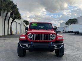 2024 JEEP WRANGLER 4XE SUV 4-CYL, HYBRID, TURBO, 2.0 LITER SAHARA 4XE SPORT UTILITY 4D