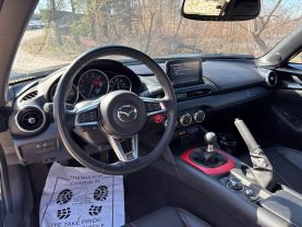 2021 MAZDA MX-5 MIATA RF CONVERTIBLE 4-CYL, SKYACTIV-G, 2.0 LITER GRAND TOURING CONVERTIBLE 2D at T&T Repairables - used car dealership in Spencer, Indiana.