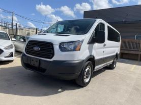 2019 FORD TRANSIT 150 WAGON PASSENGER V6, 3.7 LITER XLT W/LOW ROOF W/60/40 SIDE DOOR VAN 3D at Motors On Wheels - used car dealership in Houston, Texas.