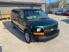 2014 CHEVROLET EXPRESS 1500 PASSENGER PASSENGER V8, FLEX FUEL, 5.3 LITER LS VAN 3D at Motors On Wheels - used car dealership in Houston, Texas.