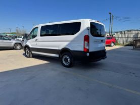 2019 FORD TRANSIT 150 WAGON PASSENGER V6, 3.7 LITER XLT W/LOW ROOF W/60/40 SIDE DOOR VAN 3D at Motors On Wheels - used car dealership in Houston, Texas.