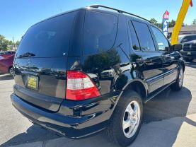 2002 MERCEDES-BENZ M-CLASS SUV V6, 3.2 LITER ML 320 SPORT UTILITY 4D
