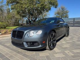 2013 BENTLEY CONTINENTAL CONVERTIBLE V8, TWIN TURBO, 4.0 LITER GTC CONVERTIBLE 2D