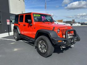 2015 JEEP WRANGLER SUV V6, 3.6 LITER UNLIMITED RUBICON SPORT UTILITY 4D - The Auto Lot