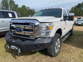 2015 FORD F250 SUPER DUTY CREW CAB PICKUP V8, TURBO DSL, 6.7L LARIAT PICKUP 4D 6 3/4 FT