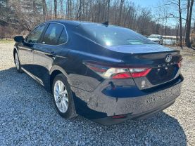 2022 TOYOTA CAMRY SEDAN 4-CYL, 2.5 LITER LE SEDAN 4D at T&T Repairables - used car dealership in Spencer, Indiana.