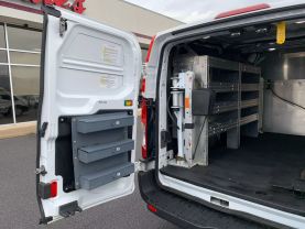 2020 FORD TRANSIT 150 UPFITTED CARGO VAN LOW ROOF 130" WB CARGO VANS V6, PFDI, 3.5 LITER LOW ROOF W/RWB VAN 3D - Eddies Auto Sales