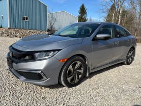 2020 HONDA CIVIC SEDAN 4-CYL, I-VTEC, 2.0 LITER LX SEDAN 4D at T&T Repairables - used car dealership in Spencer, Indiana.