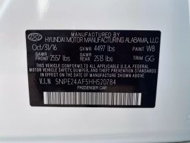 2017 HYUNDAI SONATA SEDAN 4-CYL, PZEV, 2.4 LITER SE SEDAN 4D at Motors On Wheels - used car dealership in Houston, Texas.