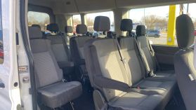 2021 FORD TRANSIT 350 PASSENGER VAN PASSENGER V6, FLEX FUEL, 3.5 LITER XLT W/MEDIUM ROOF VAN 3D