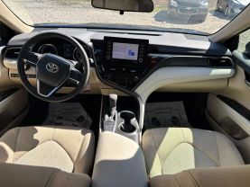 2022 TOYOTA CAMRY SEDAN 4-CYL, 2.5 LITER LE SEDAN 4D at T&T Repairables - used car dealership in Spencer, Indiana.