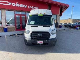 2020 FORD TRANSIT 350 HD CARGO VAN CARGO V6, ECOBOOST, TWIN TURBO, 3.5 LITER EXTENDED LENGTH HIGH ROOF W/9950-LB GVWR VAN 3D
