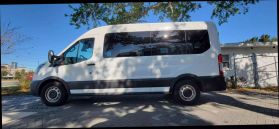 2023 FORD TRANSIT 350 PASSENGER VAN PASSENGER V6, FLEX FUEL, 3.5 LITER XL W/MEDIUM ROOF VAN 3D