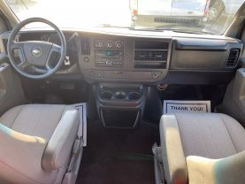 2014 CHEVROLET EXPRESS 1500 PASSENGER PASSENGER V8, FLEX FUEL, 5.3 LITER LS VAN 3D at Motors On Wheels - used car dealership in Houston, Texas.